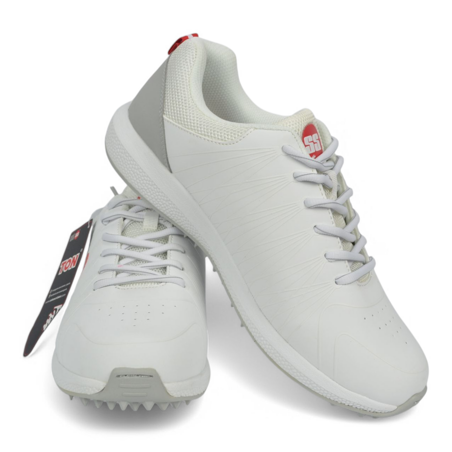 SS White Edition Cricket Rubber Shoe