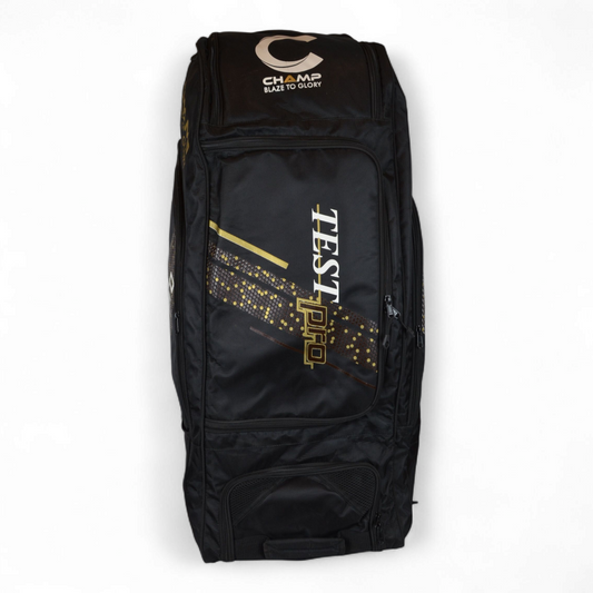 CHAMP Cricket Kit Bag - Test Pro Duffle Wheelie Bag