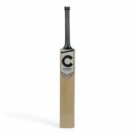 CHAMP English Willow Cricket Bat - Test Pro BLK #6