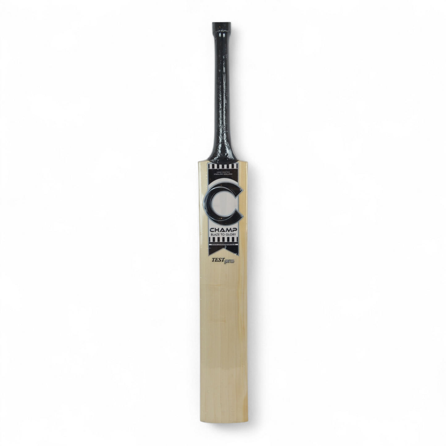 CHAMP English Willow Cricket Bat - Test Pro BLK #2