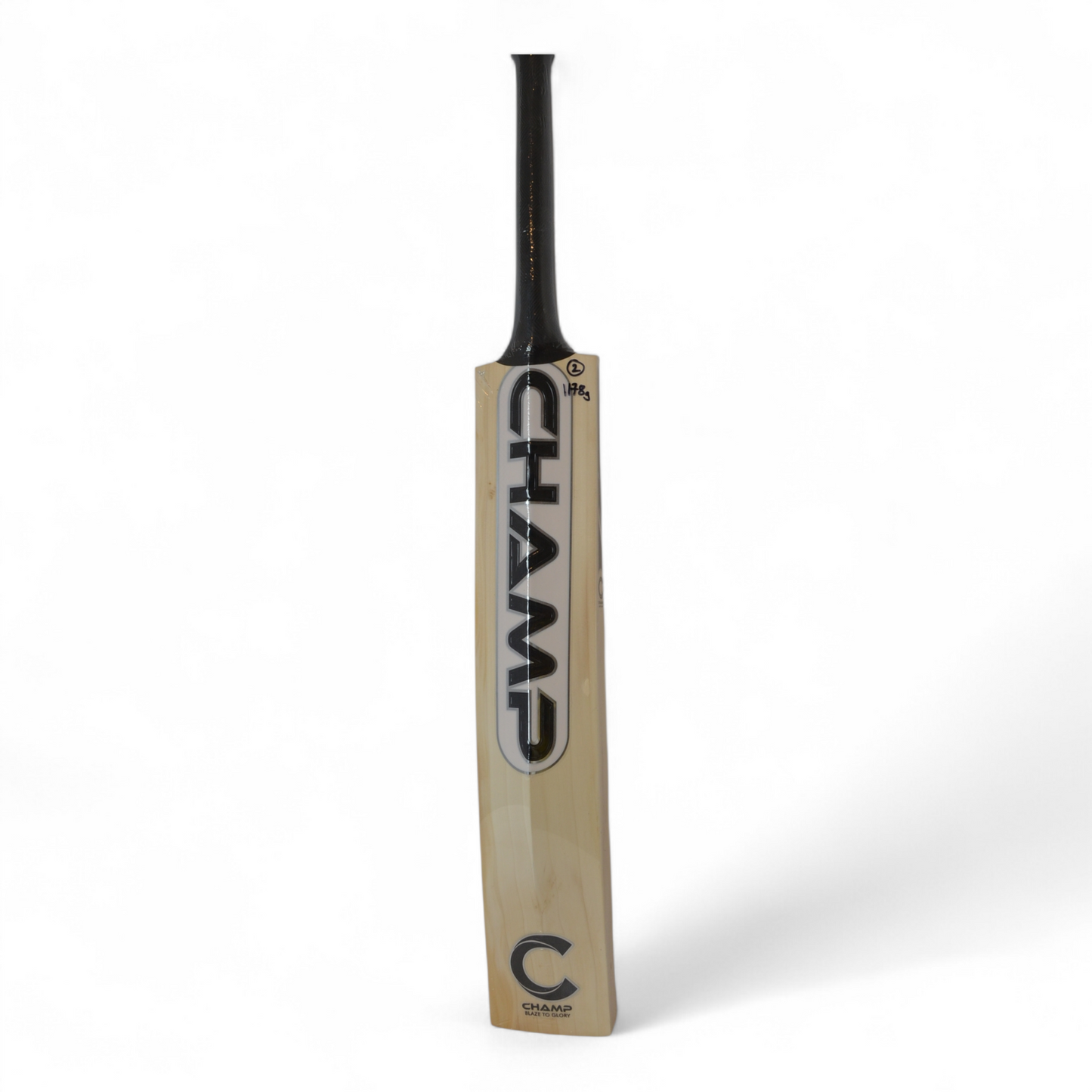 CHAMP English Willow Cricket Bat - Test Pro BLK #2
