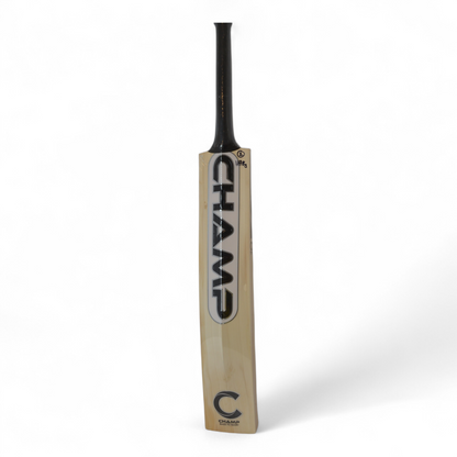 CHAMP English Willow Cricket Bat - Test Pro BLK #2