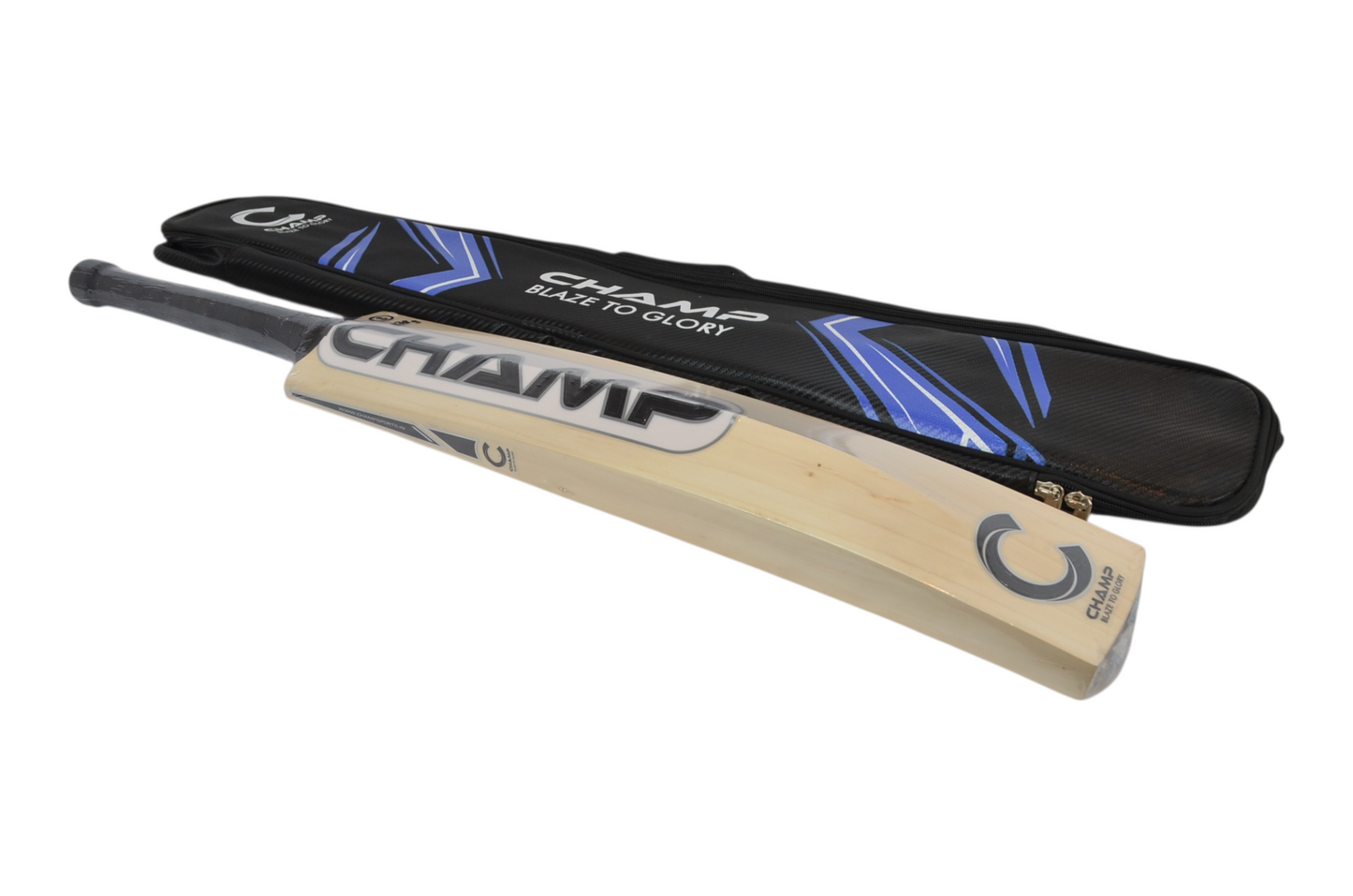CHAMP English Willow Cricket Bat - Test Pro BLK #3