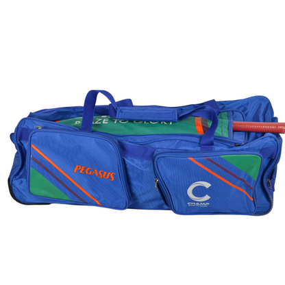 CHAMP Junior Cricket Set with Wheelie Bag