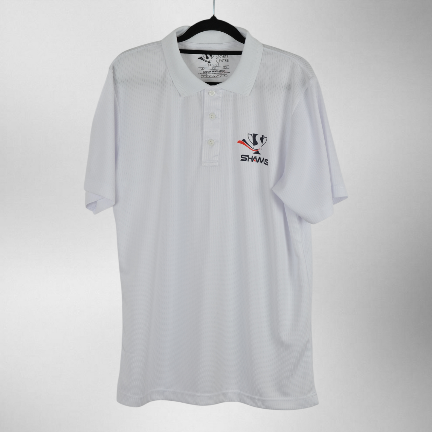 SHAMS Cricket T-Shirt - White