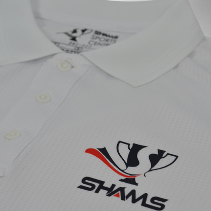 SHAMS Cricket T-Shirt - White