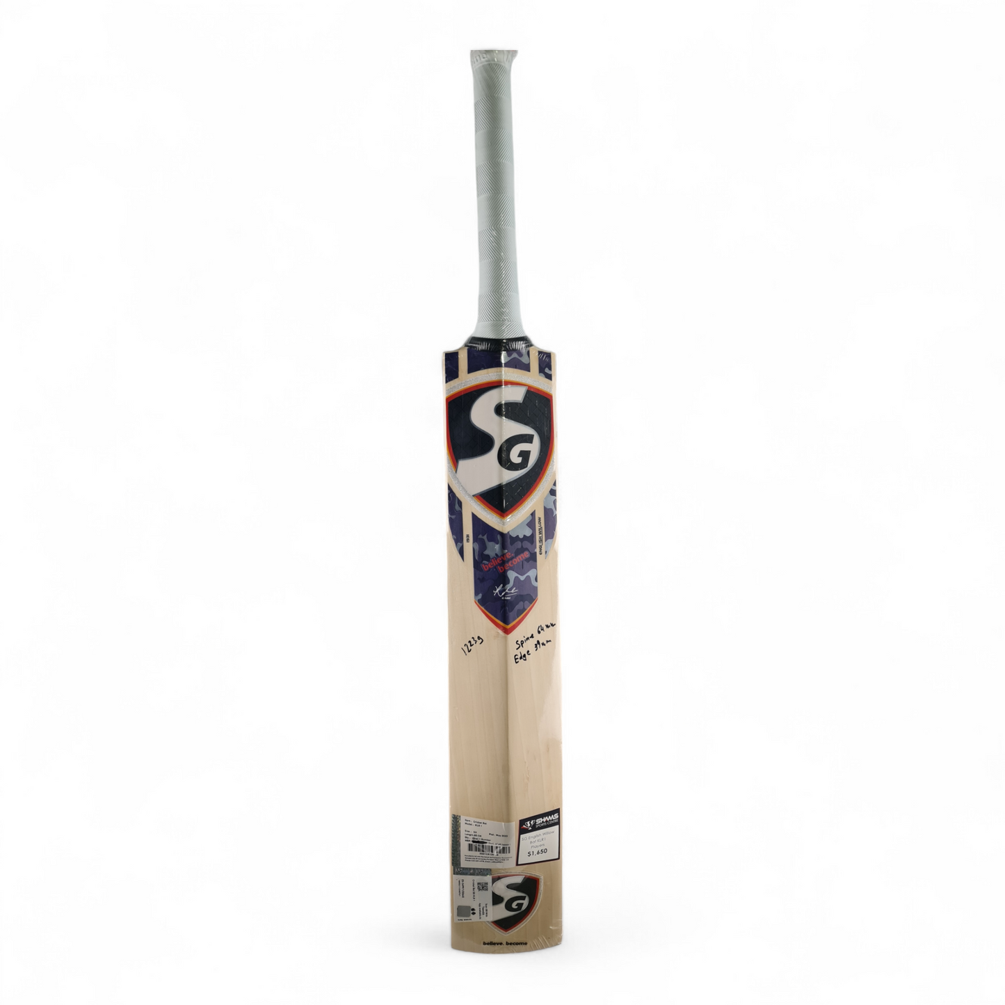 SG English Willow Cricket Bat - KLR-1 Players