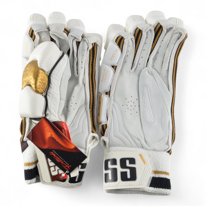 SS Cricket Batting Gloves - Millenium Pro Gold