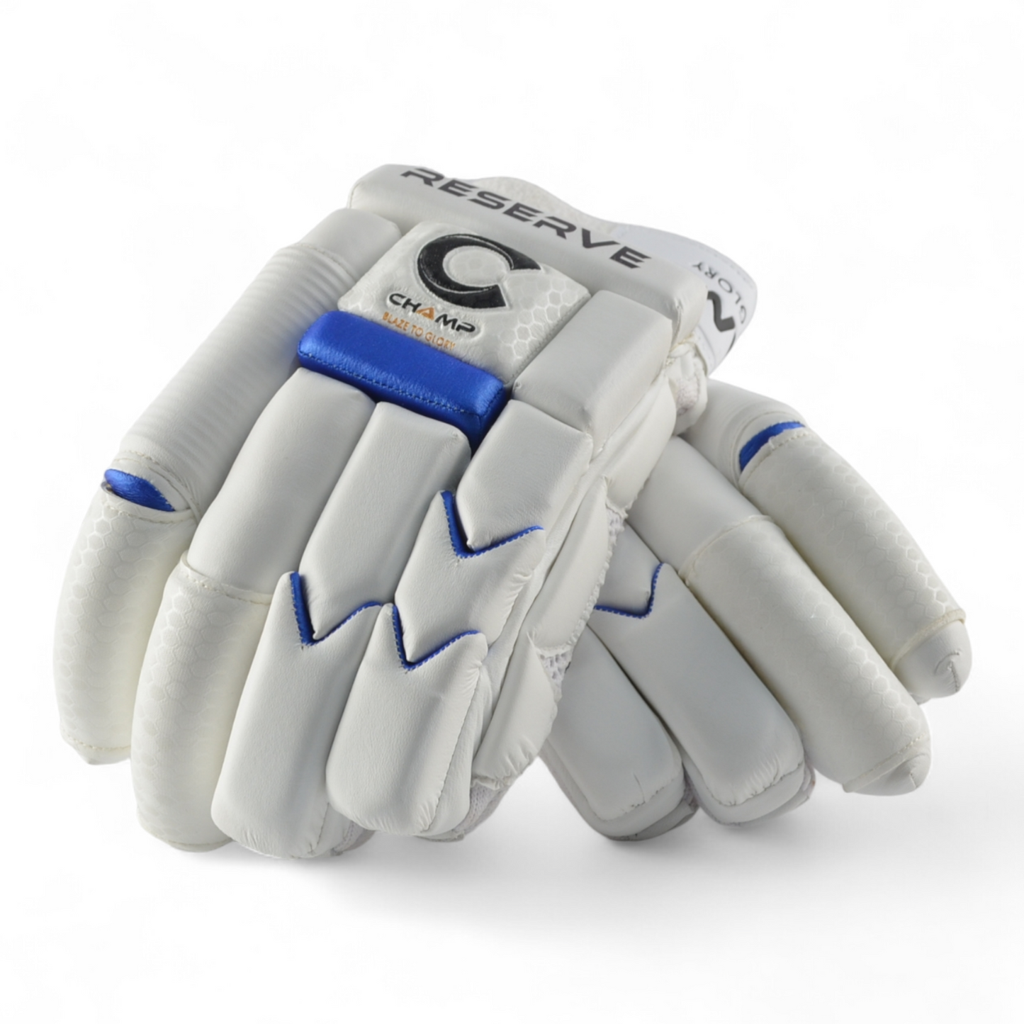 CHAMP Cricket Batting Gloves - Reserve Blue