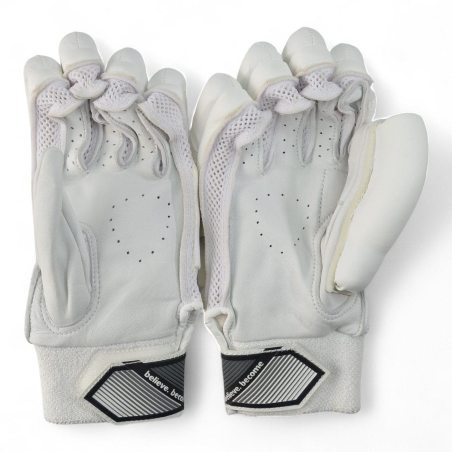 SG Cricket Batting Gloves - Test White