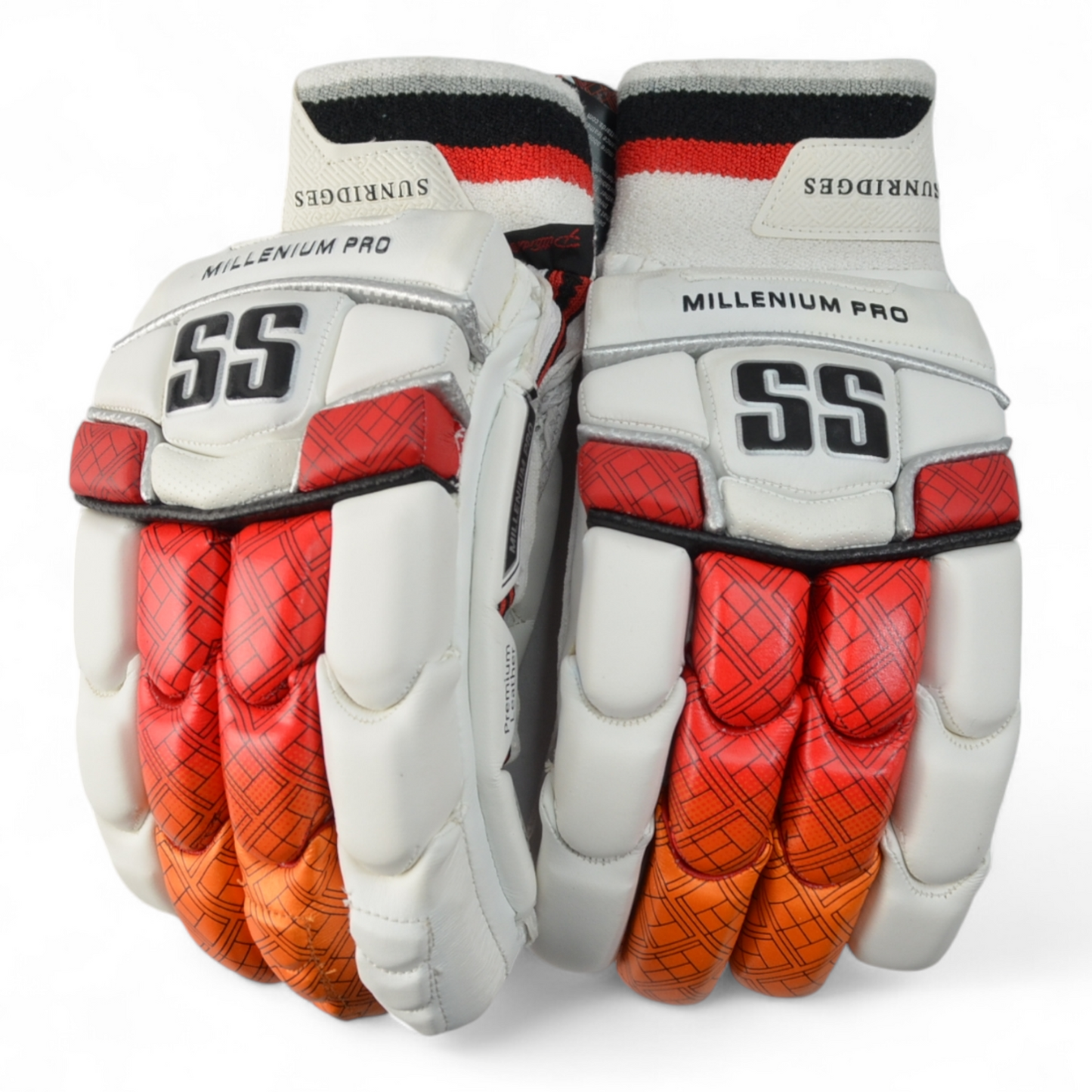 SS Cricket Batting Gloves - Millenium Pro Red