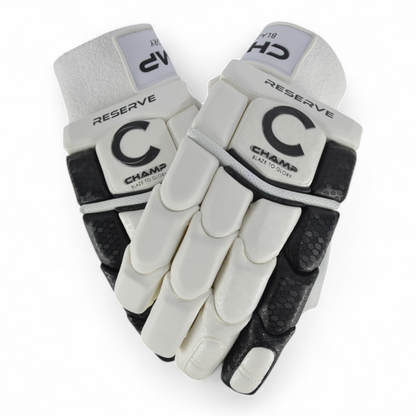 CHAMP Cricket Batting Gloves - Reserve Black #2