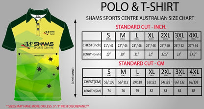 SHAMS Cricket T-Shirt - White